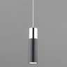 Подвесной светильник Eurosvet 50135/1 LED хром/черный