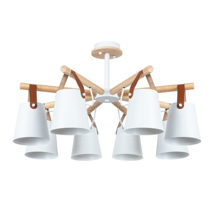 Люстра на штанге Arte Lamp Thomas A7032PL-8WH