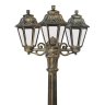 Уличный фонарь Fumagalli Artu Bisso/Anna 3L E22.158.S30.BXF1R