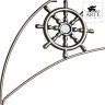 Потолочная люстра Arte Lamp Sailor с поддержкой Алиса A4524PL-3AB-A