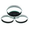 Светодиодная диммируемая люстра с ПДУ Profit Light 6003/3 GRP 198W+8W RGB