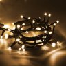 30м. Электрогирлянда ''Нить'' с контроллером (теплый) 300LED IP20 Vegas 55071