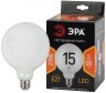 Лампа светодиодная филаментная ЭРА E27 15W 2700K опал F-LED G125-15w-827-E27 opal Б0047038