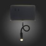 Настенный светодиодный светильник спот с полочкой,  USB порт  ST Luce Pinaggio SL1576.401.02