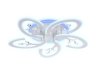 Потолочная светодиодная люстра с ПДУ (Радио 2.4G) Ambrella light Original FA512 (00-00003303)