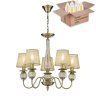 Потолочная люстра с лампочками Velante 302-503-05+Lamps E14 Свеча