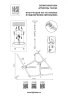 Подвесная люстра Lightstar Struttura 742063