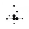 Настенный светодиодный светильник Loft It Rays 10058BK