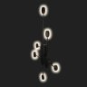Настенный светодиодный светильник Loft It Rays 10058BK