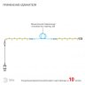 Светодиодная гирлянда ЭРА нить 24Vтеплый белый ENON-5B