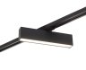 Однофазный LED светильник 10W 4000К для трека Denkirs DK6440-BK