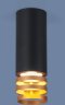 Потолочный накладной светильник Elektrostandard DLN102 GU10 черный/золото (a047747)