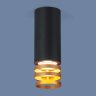 Потолочный накладной светильник Elektrostandard DLN102 GU10 черный/золото (a047747)