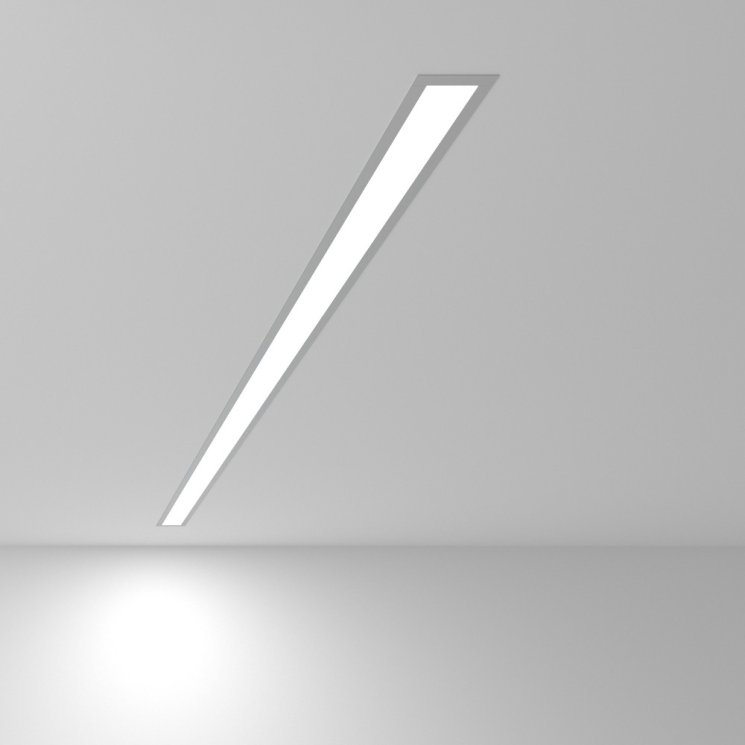 Линейный встраиваемый светильник 128см 25W 6500K матовое серебро (101-300-128) Elektrostandard a041461
