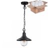 Уличный подвесной светильник Campa Odeon Light с лампочкой 4965/1+Lamps E27 P45