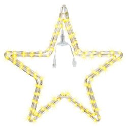 Фигура светодиодная Звезда Vegas 96 теплых LED, диаметр 0,56м, IP44 55039