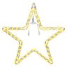 Фигура светодиодная Звезда Vegas 96 теплых LED, диаметр 0,56м, IP44 55039