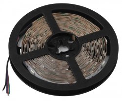 5м. Светодиодная лента ЭРА 7,2W/m 30LED/m 5050SMD RGB 5M KU-5050AD-30D-RGB Б0044120