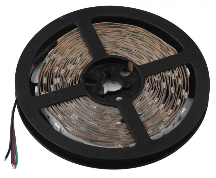 5м. Светодиодная лента ЭРА 7,2W/m 30LED/m 5050SMD RGB 5M KU-5050AD-30D-RGB Б0044120