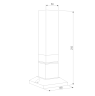 Уличный ландшафтный светильник Elektrostandard 1536 TECHNO LED черный (a052858)