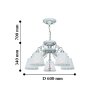 Подвесная люстра F-Promo Amanda с поддержкой Алиса 2150-5PC-A