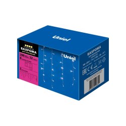 Светодиодная гирлянда (UL-00003678) Uniel бахрома 230V теплый белый ULD-B3010-200/DTA WarmWhite IP20