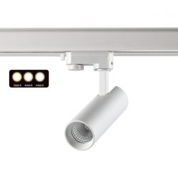 Трехфазный LED светильник 10W 3000-6000К для трека Nail Novotech 358740