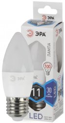 Светодиодная лампа E27 11W 4000К (белый) Эра LED B35-11W-840-E27 (Б0032983)