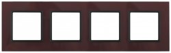 Рамка 4-постовая ЭРА Elegance 14-5104-25 Б0034533