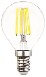 Филаментная светодиодная лампа E14 6W 3000К (теплый) G45-F Filament Ambrella light (204214)