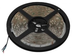 5м. Светодиодная влагозащищенная лента ЭРА 7,2W/m 30LED/m 5050SMD RGB 5M KU-5050AD-30D-RGB Б0044121