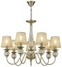 Подвесная люстра с лампочками Velante 302-503-07+Lamps E14 Свеча