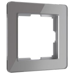 Рамка на 1 пост Acrylic (графит) Werkel W0012704