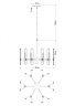 Подвесная люстра Divinare TENERIFE 7136/02 LM-6