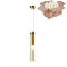 Подвесной светильник с лампочкой Odeon Light Klum 4693/1+Lamps E14 Свеча