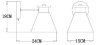 Бра Arte Lamp Tyler A1031AP-1WH