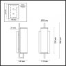 Бра Odeon Light Rena с лампочкой 4654/1W+Lamps E14 Свеча