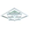 Светодиодная диммируемая люстра с ПДУ Profit Light 6000/4+4A WHT 568W+10W RGB