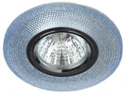 Встраиваемый светильник c LED подсветкой Эра DK LD1 BL (Б0018774)