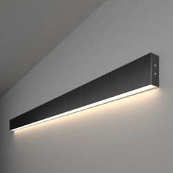 Линейный накладной светильник Elektrostandard 128см 25W 4200K черная шагрень 101-100-30-128 Grand (a042934)