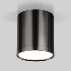 Накладной светодиодный светильник Elektrostandard DLR024 6W 4200K Черный жемчуг (a053055)
