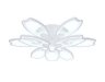 Потолочная светодиодная люстра с ПДУ (Радио 2.4G) Ambrella light Original FA579 (00-00003366)