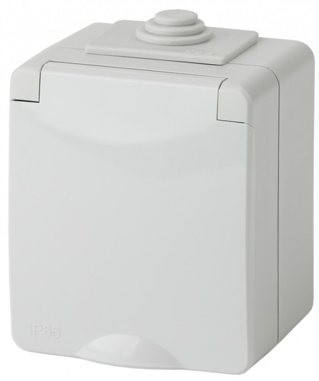 Розетка ЭРА Эксперт 2P E IP65 со шторками 16A 250V 11-2602-03 Б0035990