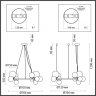 Люстра подвесная Odeon Light Tovi 4818/14