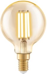 Филаментная лампа E14 4W 2200K (теплый) G60 Eglo (11782)