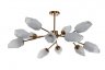 Люстра на штанге Indigo Boccio 13003/12C Brass