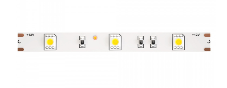 5м. Светодиодная лента белого цвета 4000K, 7,2W, 12V, 30LED, IP65 Led strip Maytoni 10124