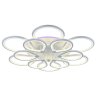 Светодиодная диммируемая люстра с ПДУ Profit Light 8000/6+6 WHT