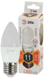 Светодиодная лампа E27 11W 2700К (теплый) Эра LED B35-11W-827-E27 (Б0032981)