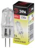 Галогенная лампа G4 40W 3000К (теплый) Эра G4-JCD-40W-230V-CL(C0039280)